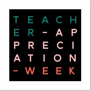 Teacher apprecion week Posters and Art